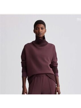 Varley Barker High Neck Sweatshirt